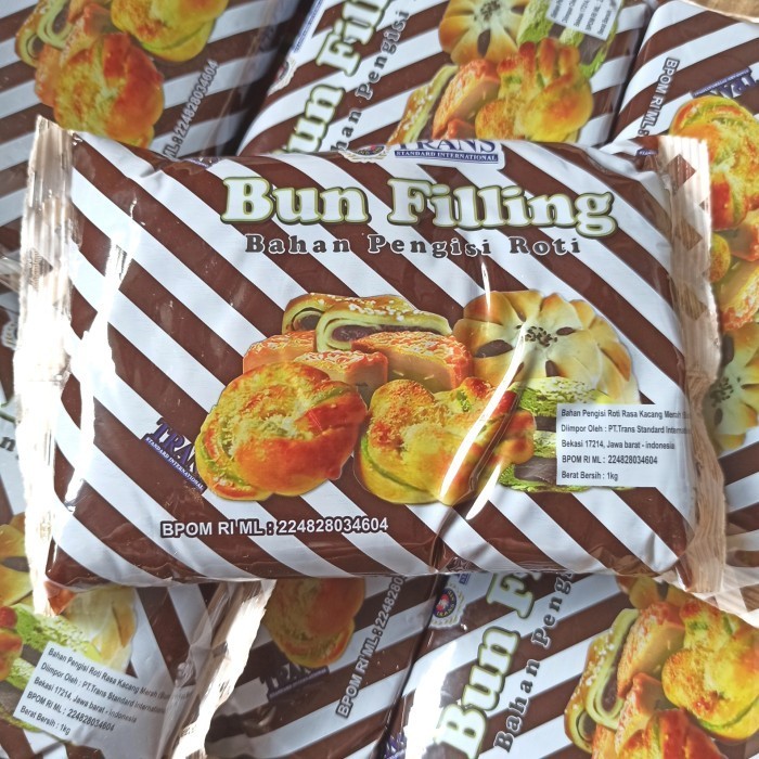 

[[ K23 - BEST SELLER Trans Red Bean Bun Filling 1 Kg Pasta Kacang Merah ]]