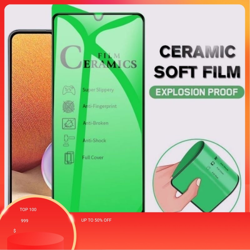 TG Tempered Glass ceramic clear bening Vivo Y17S anti gores ceramic bening transparan