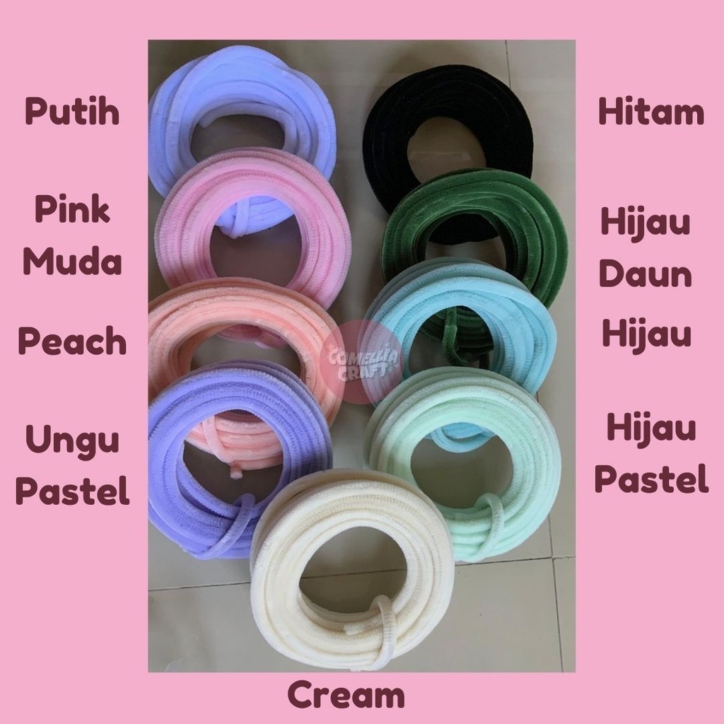 ComelliaCraft | 10mm/1m Kawat bulu super tebal