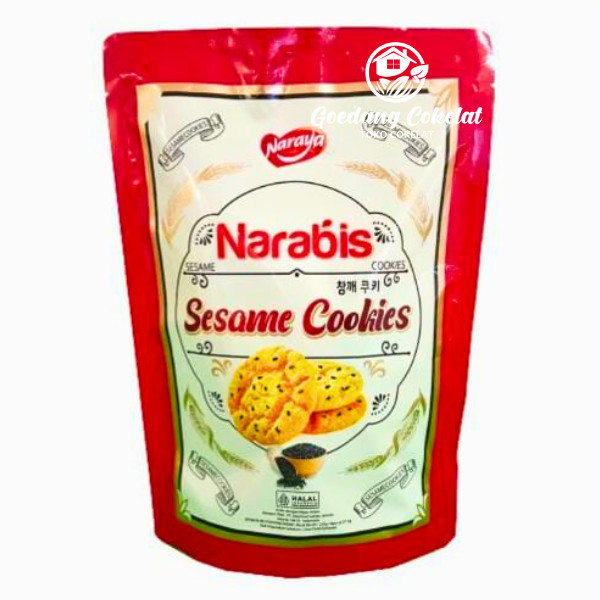 

RB Naraya Narabis Cookies Kukis Kue Kering Rasa Butter Sesame Veggie Vegetable 220g