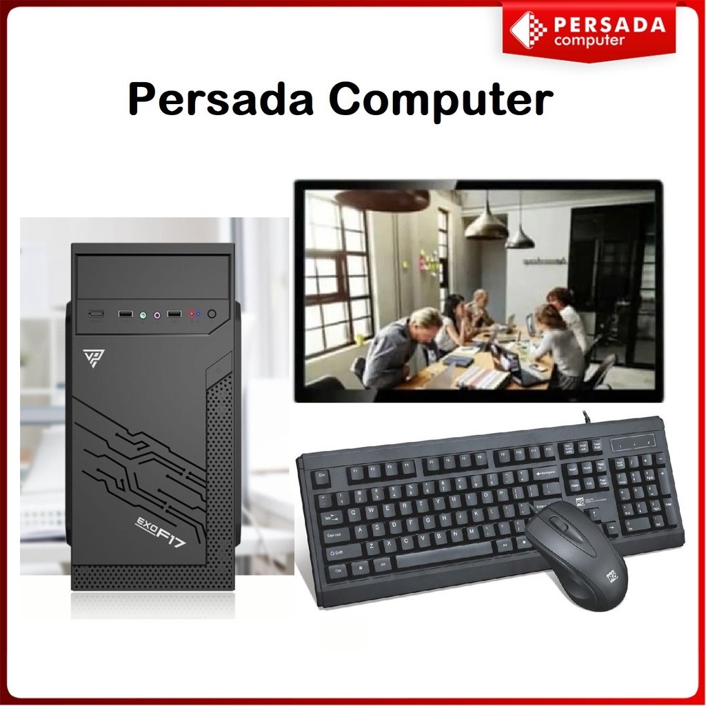 FUllSet PC Rakitan Intel Core i5 2400 I 8GB I HDD I SSD I Wifi