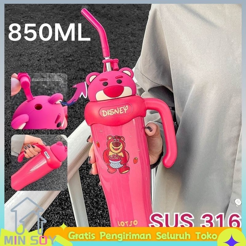 [COD] Botol Disney/Disney Tumbler/Tumbler Stainless Lucu/Tumbler Lotso Original/Tumbler Stainless Se