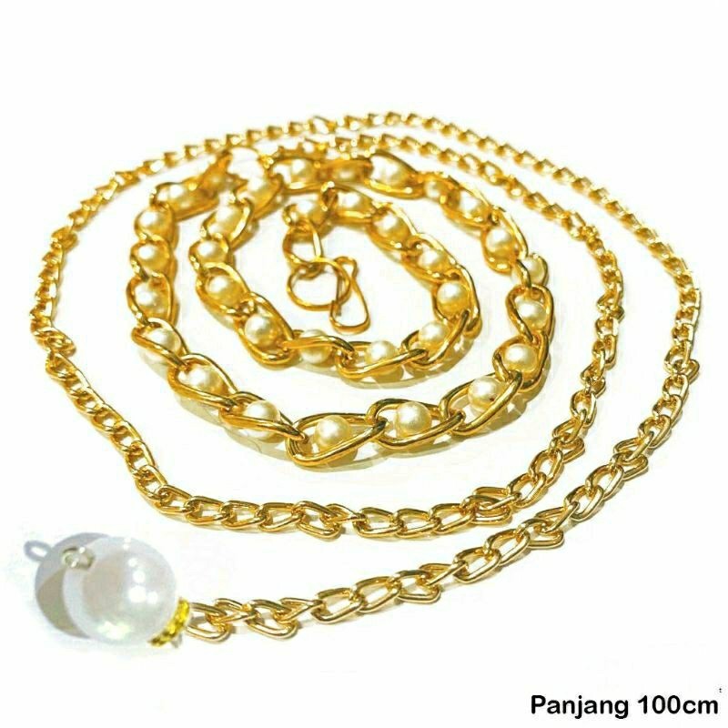 NEW STOCK✅ IKAT PINGGANG WANITA MUTIARA NARA/BELT MUTIARA IKAT PINGGANG UNTUK DRESS *