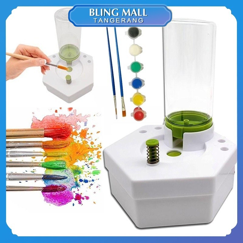 

Dispenser Pembersih Kuas Brush Rinser Paintbrush Rinser Kaligrafi