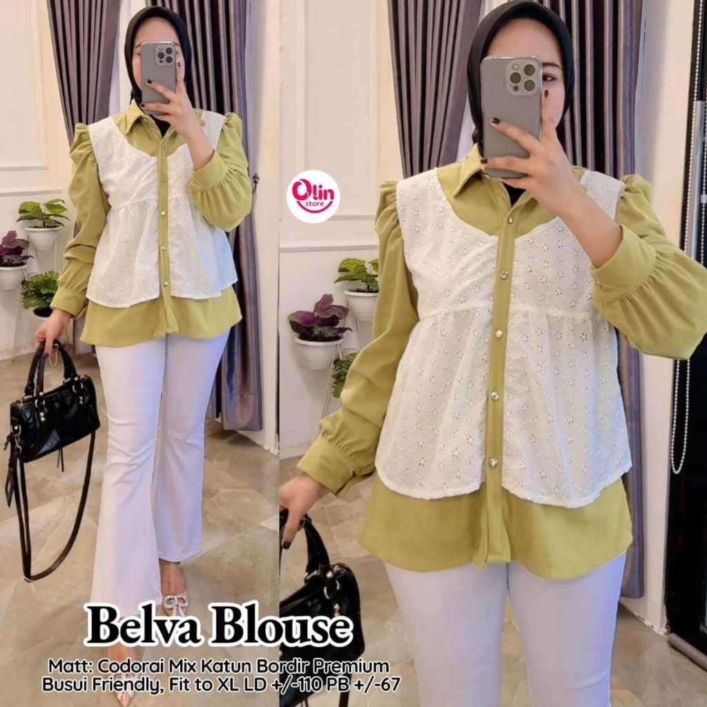 BELVA BLOUSE  by OLiN //  Wp Store 2207