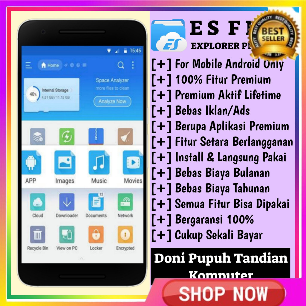 Beli 1 Gratis 1 ES File Explorer Pro Unlimited