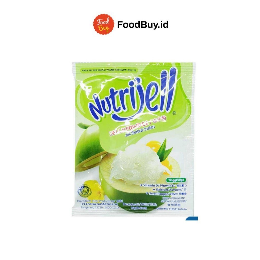 

Nutrijell Jelly Powder Rasa Kelapa Muda 10gr