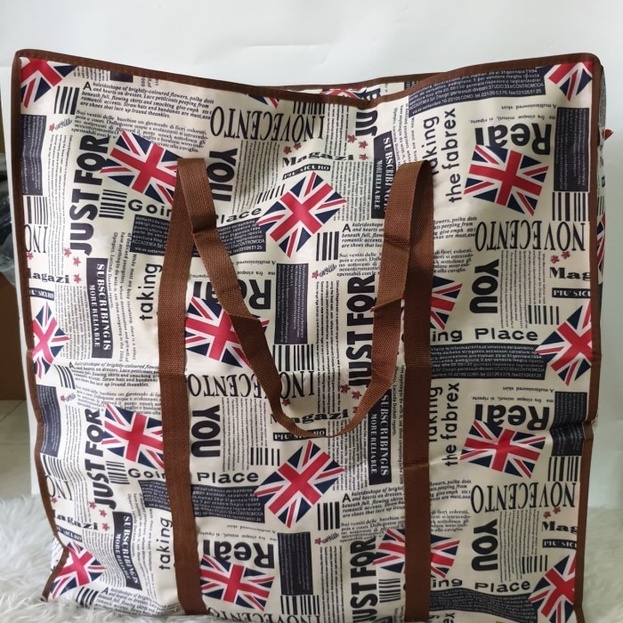 Tas Travel / Tas Belanja / Tas Pindahan Karung Belanja Kain Size Besar