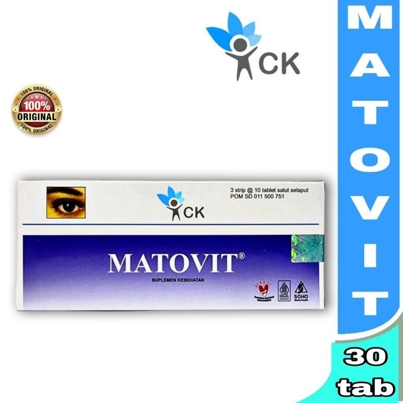 MATOVIT / MATOVIT AX / MATOVIT FIFTY BOX suplemen kesehatan mata