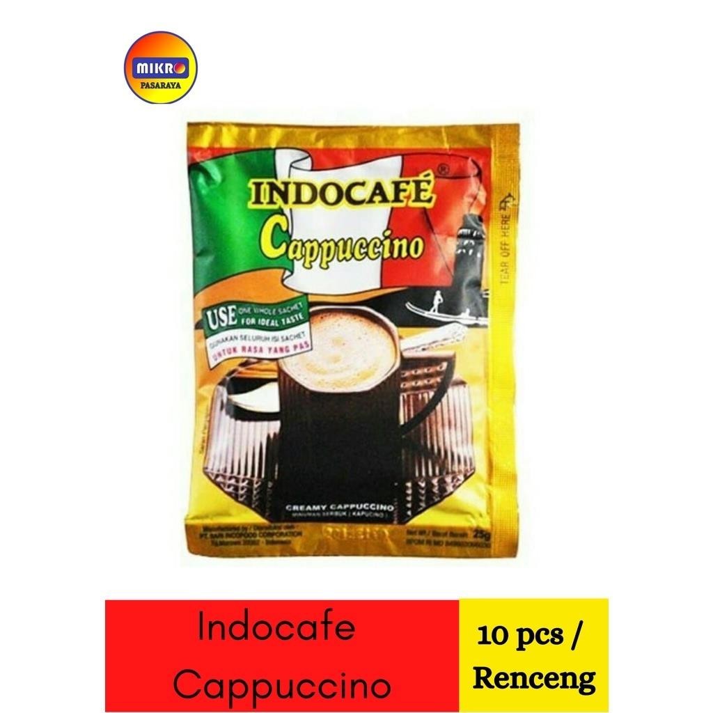 

Indocafe Cappuccino [10 pcs / 1 renceng]