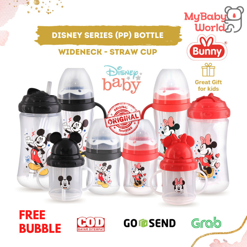 MBW - Lusty Bunny Botol Susu Anak Dot Sedotan edisi Disney Baby Mickey Minnie