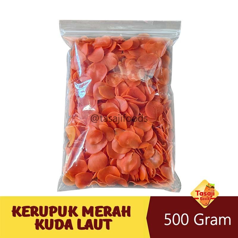 

Kerupuk Merah 500gr Kuda Laut Kerupuk Mentah