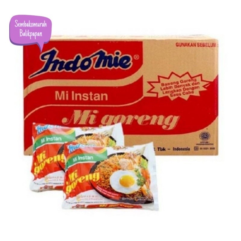 

indomie 1 dus (40pcs) bisa campur rasa (tulis di note)