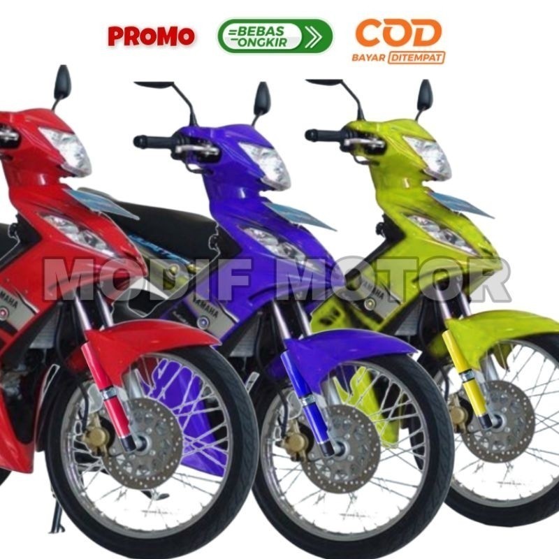 cover shock depan jupiter mx 135 mx king mx old mx new cover shock