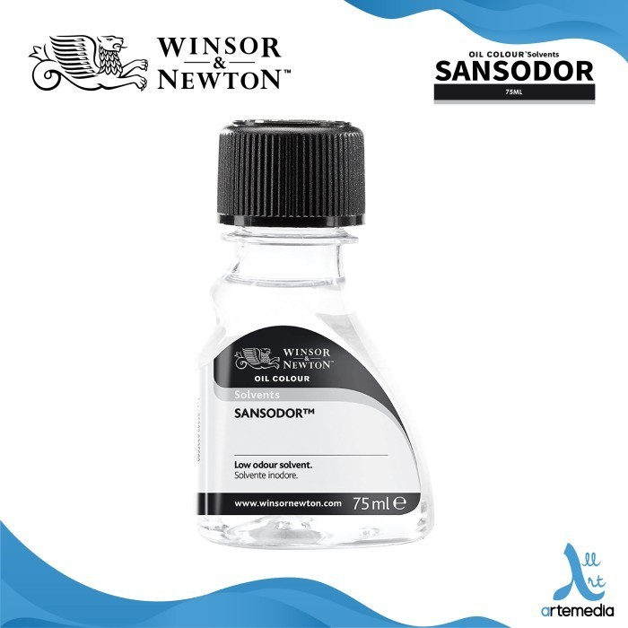 

promo ✨ -Pelarut Winsor & Newton Sansodor Low Odour Solvent Oil Painting - 75ml