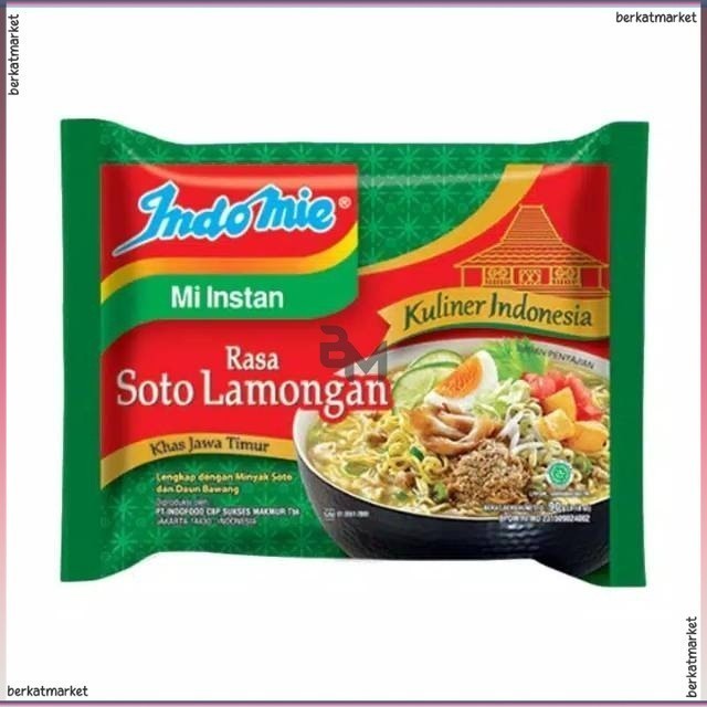 

MIE KUAH INDOMIE SOTO LAMONGAN 80G