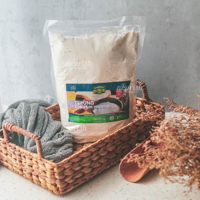 

TERJUAL Tepung Sorghum Premium (Sorghum Flour) 1KG