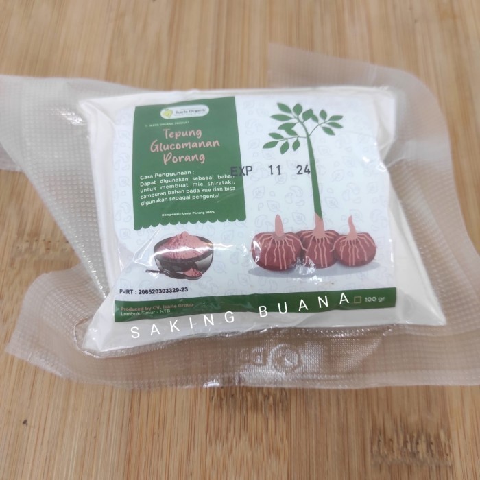 

TERJUAL Tepung Glucomanan Porang 100gr - IKARIE ORGANIC