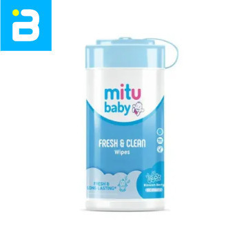 Mitu Baby Fresh & Clean Wipes 60S