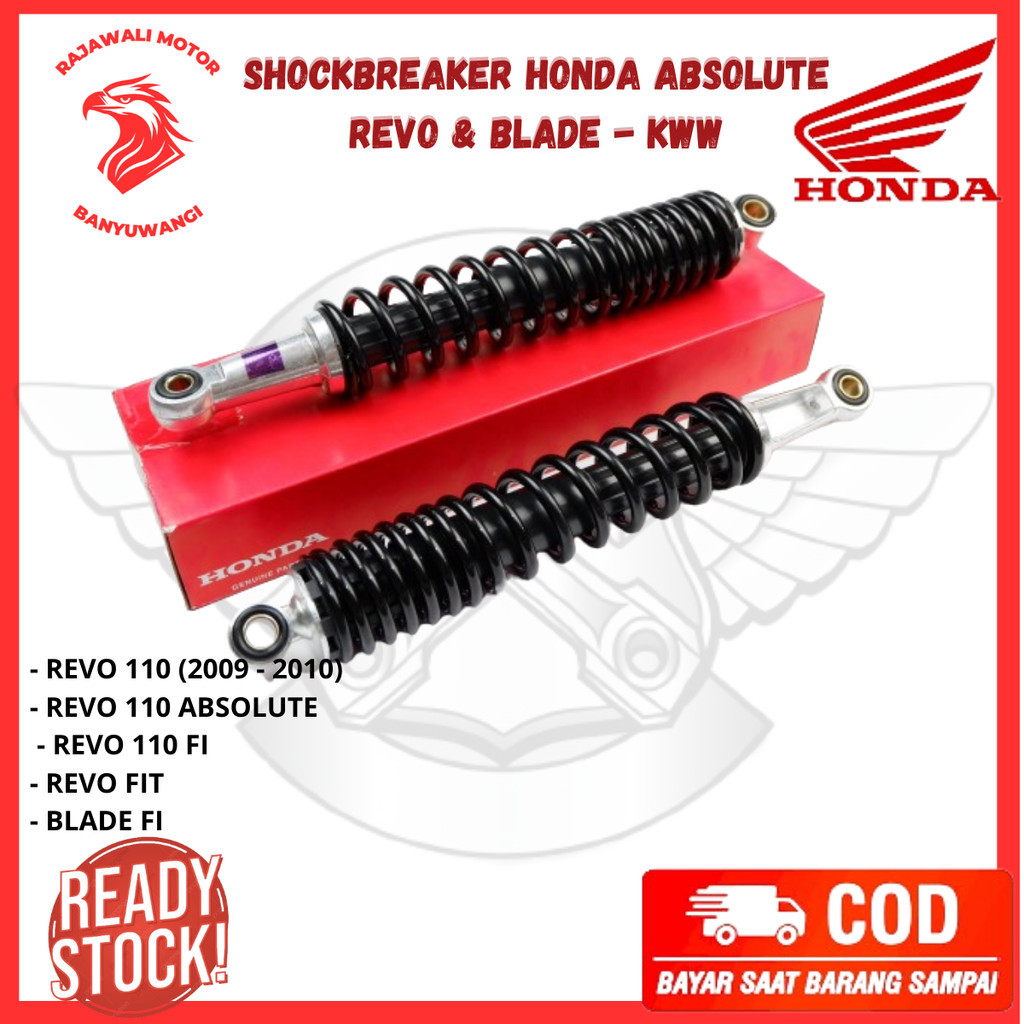 ShockBreaker Belakang Honda Revo 110 , Revo FIT & Motor Honda Blade FI - 5240A-KWW-A01