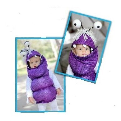 Boo Monster Costume kids Boo Monsters Inc Inspired Hoodie Boo Costume, Purple Monster Costume