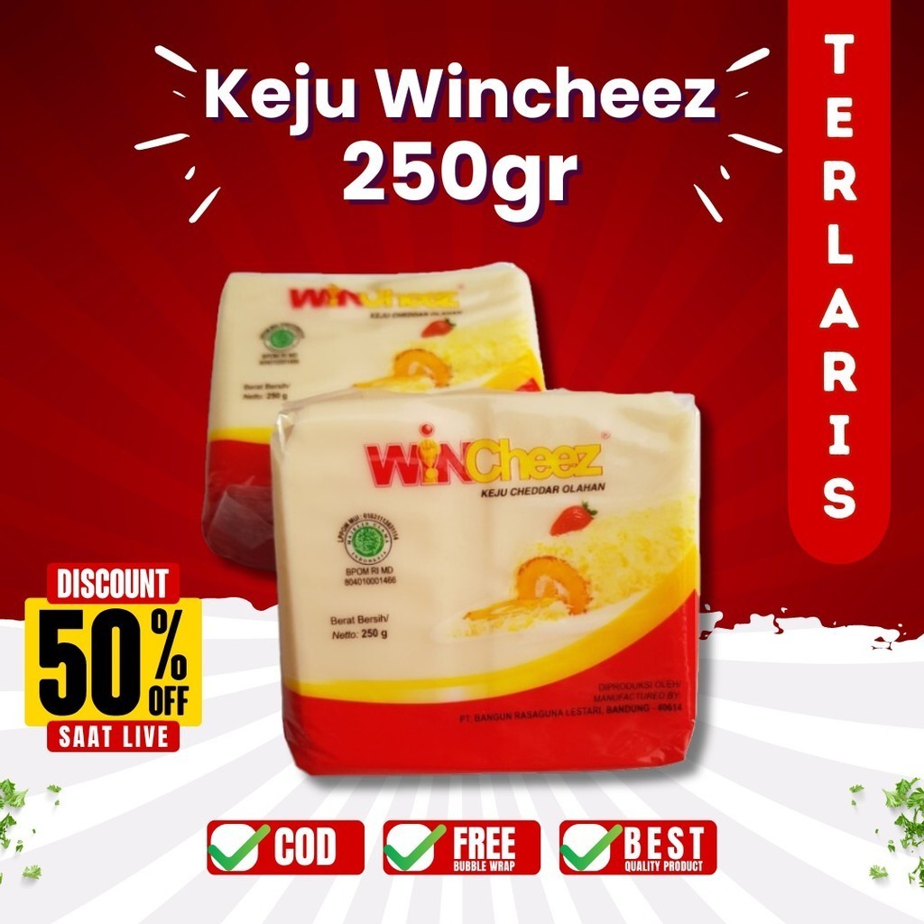 

KEJU WINCHEEZ 250gr / Keju Cheddar Winchees / Keju Winchiz BEST SELLER