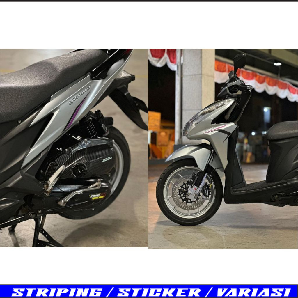 STRIPING TERBARU / STRIPING VARIO LED OLD 125 TERBARU 2023 TRANSPARAN ORIGINAL VARIASI