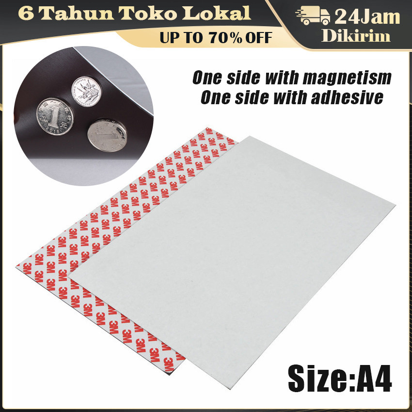 

Flexible Magnet Strip Lembaran Tebal 0.5mm / Magnet Sheet Lembaran / Magnet Strip Lembaran Hiasan Kulkas