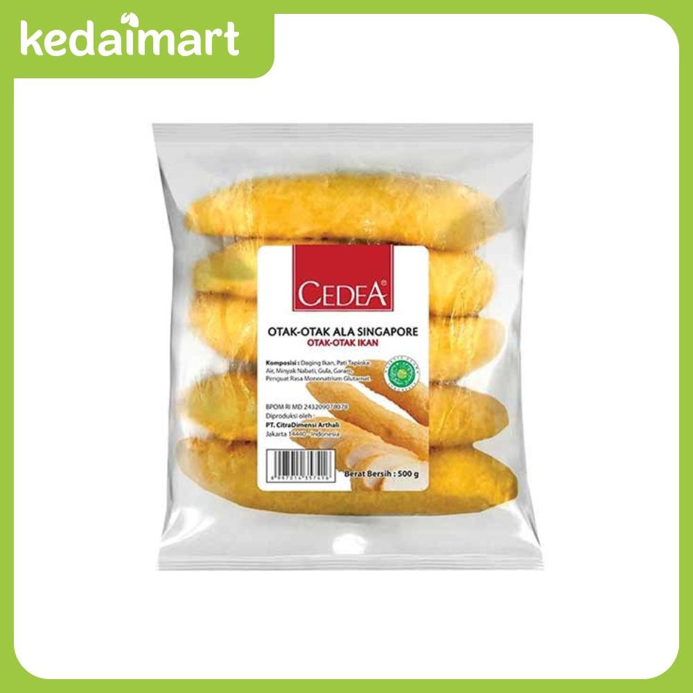 

Otak-otak Singapore Cedea 500 Gram