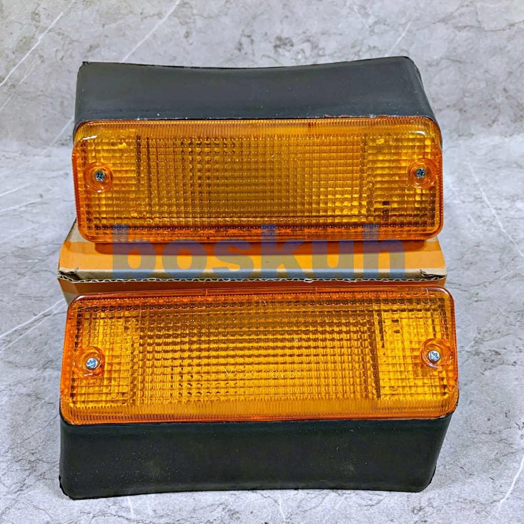 LAMPU SEN BEMPER BUMPER LAMP TOYOTA KIJANG GRAND 1992 - 1996 AMBER KANAN KIRI - DNY-LAMPU BEMPER