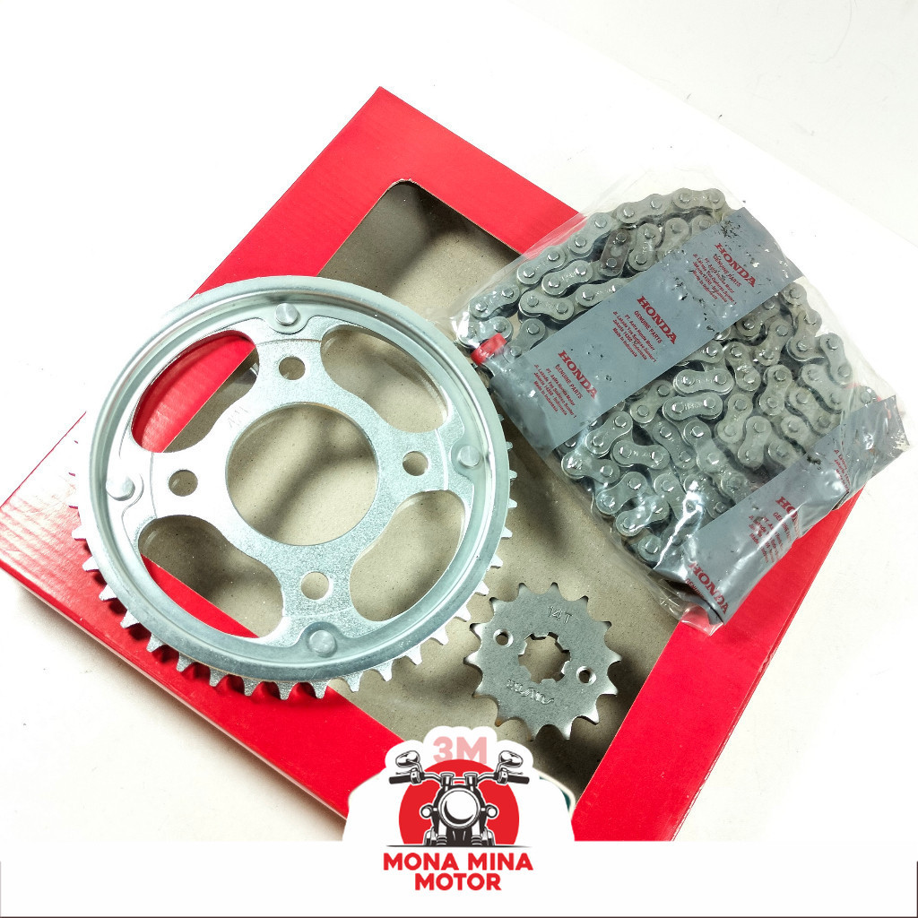 GEAR SET  GIRSET MEGA PRO NEW CB150 CB150R CB 150R OLD VERZA KODE KYE Ori