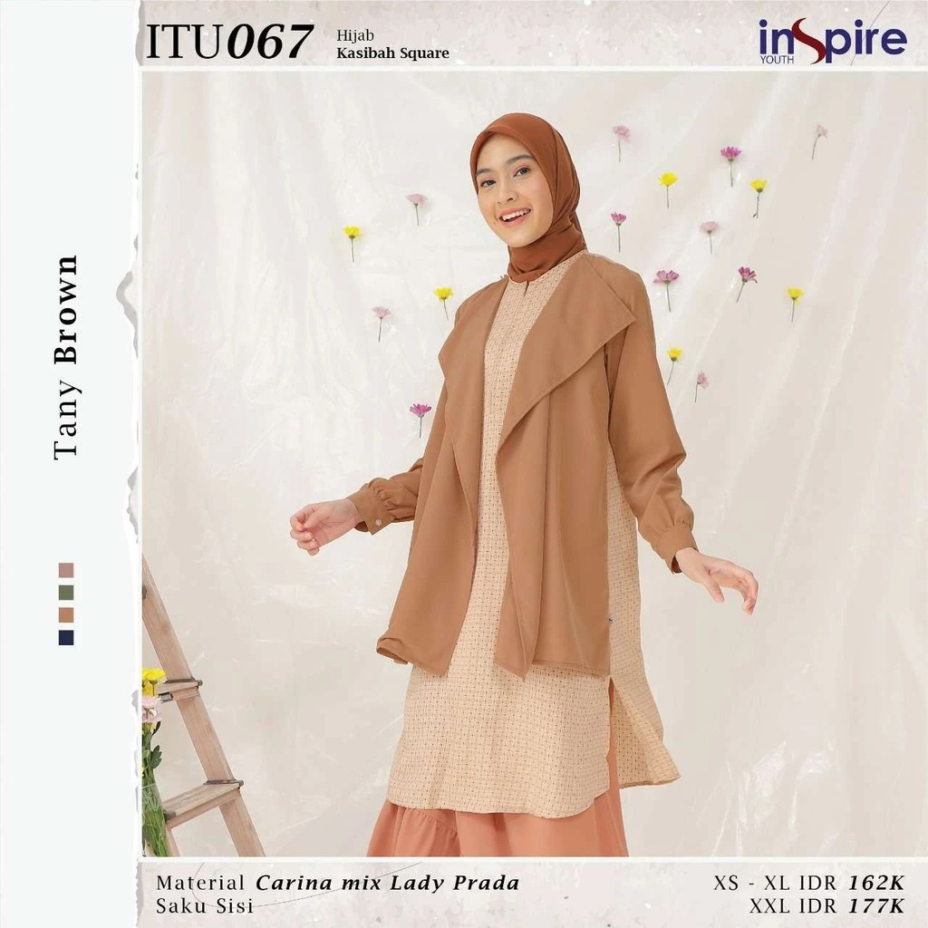 PROMO - Itu 067 Baju Gamis Remaja Perempuan Modern by Nibras