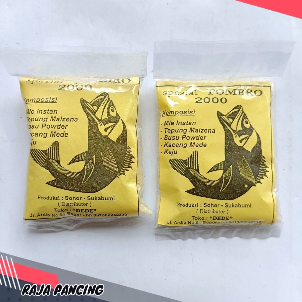 umpan TOMBRO SPECIAL asli sohor 20gr. asli sohor