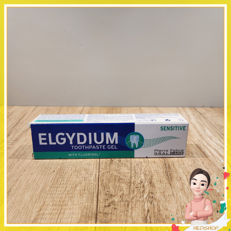 Elgydium Sensitive Toothpaste Gel 75ml / Pasta Gigi Elgydium