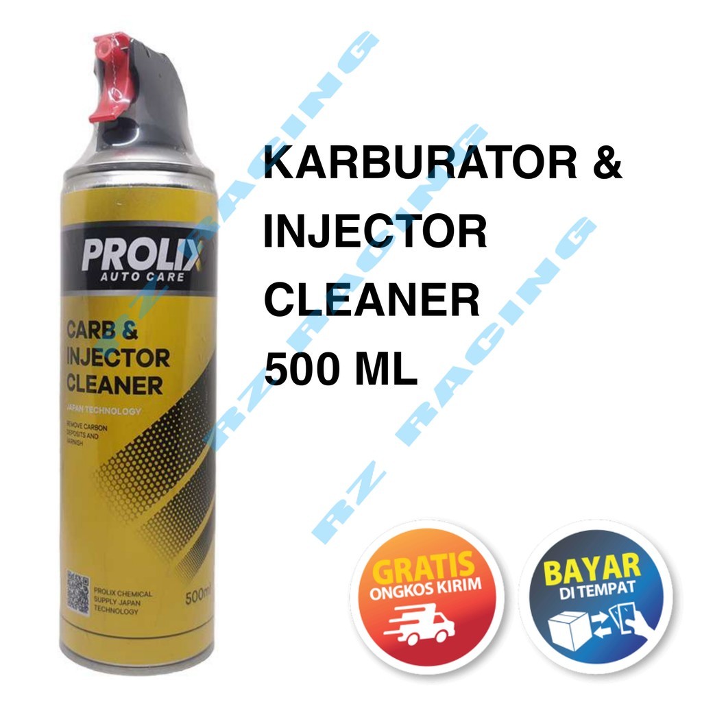 Original 500ml Pembersih Karbu Carbu Karburator Injeksi Injection Cleaner Prolix Besar Resmi Asli Un