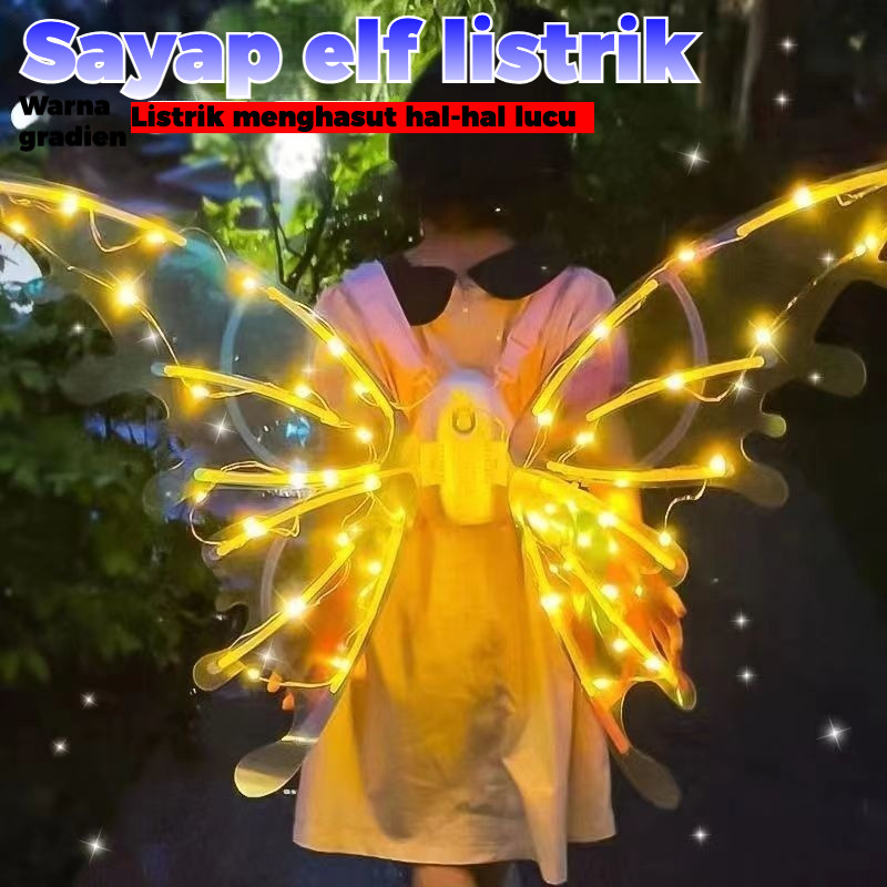 lperempuan sayap kupu kupu /sayap kupu kupu besar /anak istrik sayap malaikat kupu-kupu sayap