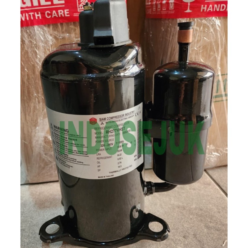 COMPRESOR KOMPRESOR MITSUBISHI RH277VHST 2PK R22 / COMPRESSOR AC SIAM MITSUBISHI