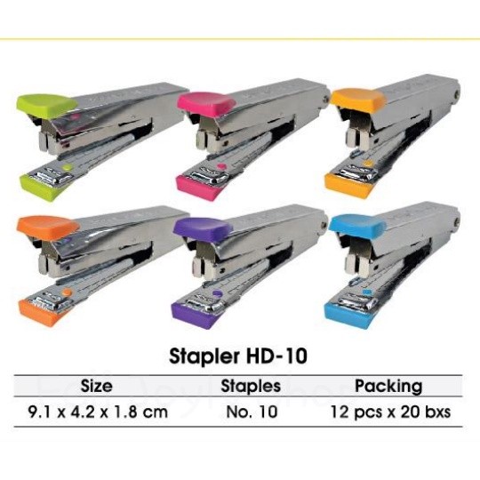 

STAPLER / STAPLES / STEPLES / HEKTER / CEKREKAN KECIL MERK JOYKO - HD-10