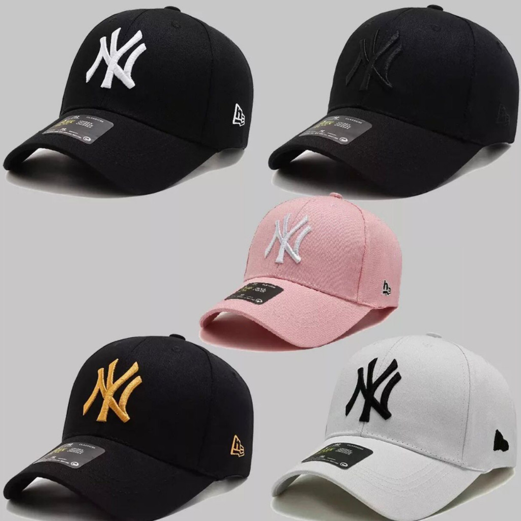 TERLARIS Topi Pria Bordir NY Topi Baseball Dewasa Keren Topi Distro Unisex