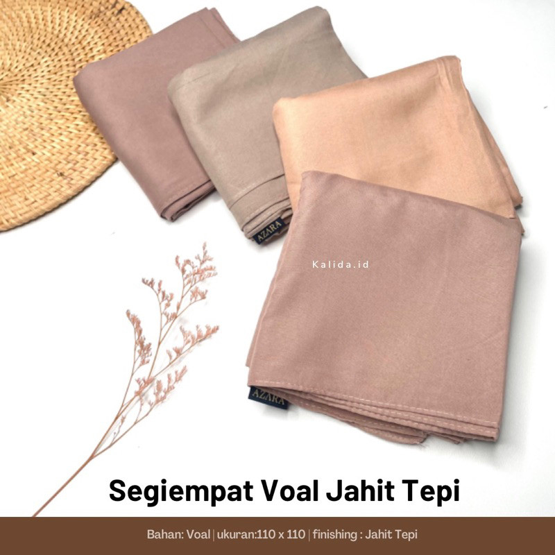 [JAHIT TEPI] Segiempat Voal OSKARA Forever by AZARA