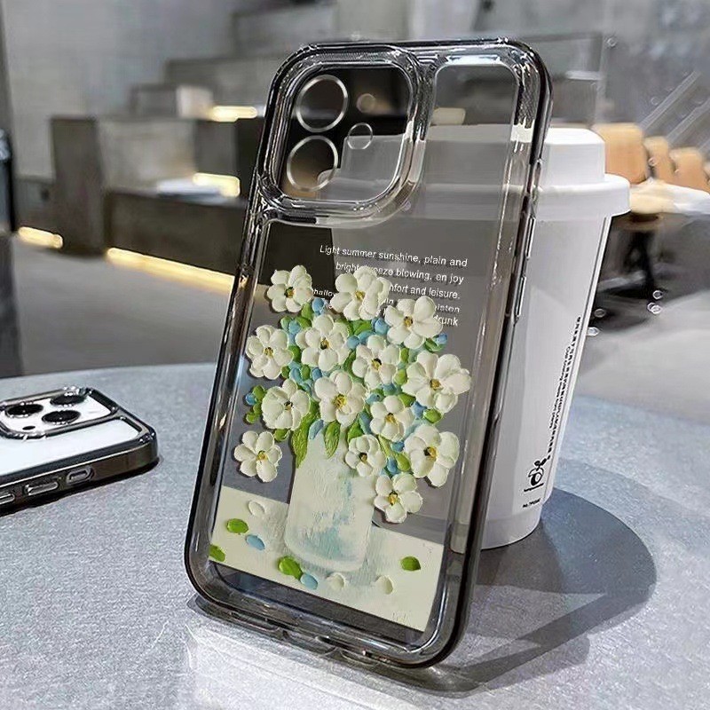 Bunga Cantik Kesing POCO X8 Pro Max C81 Pro F7 F6 X6 5G X6 Pro 5G M6 Pro Clear Case POCO M3 Pro 5G X