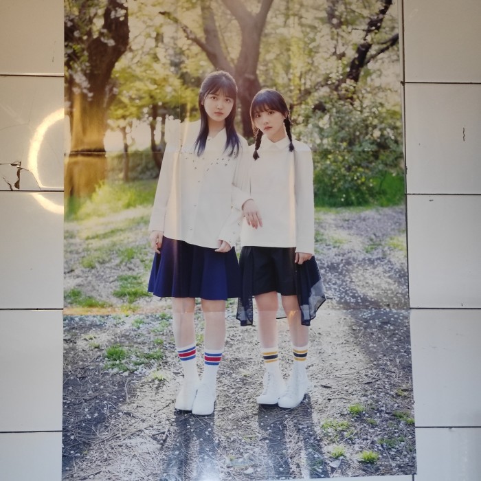 

Poster A1 Kubo Shiori Yoda Yuuki Nogizaka46 BLT 2019 Bulan 9 dua sisi