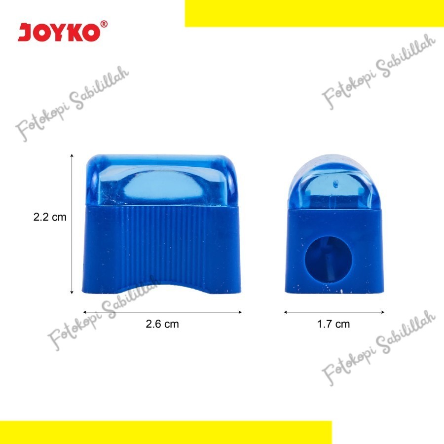 

Rautan Roti Joyko SP-362 / Serutan Joyko Roti Sp 362 Isi 24 / Sharpener Joyko SP-362 (pak)