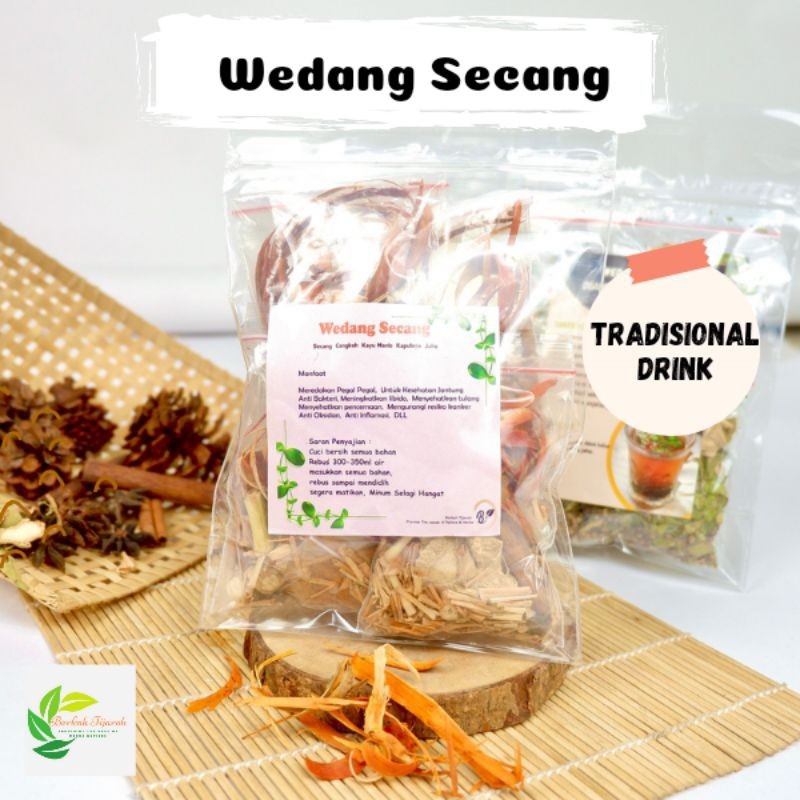 

Wedang Secang Jahe Cengkeh Kayu Manis Kapulaga Extra Gula Aren Teh Herbal Alami Kaya Manfaat Untuk Kesehatan