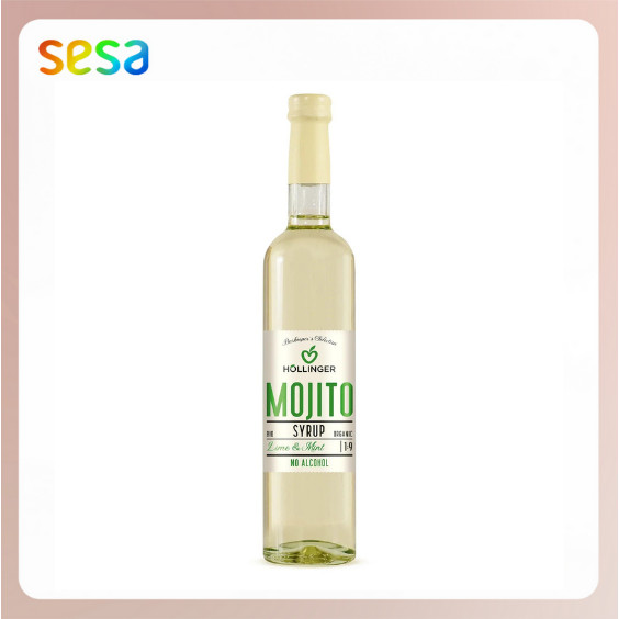 

HOLLINGER Organic Mojito Bar Syrup 500ml – Campuran Sempurna untuk Minuman Dingin