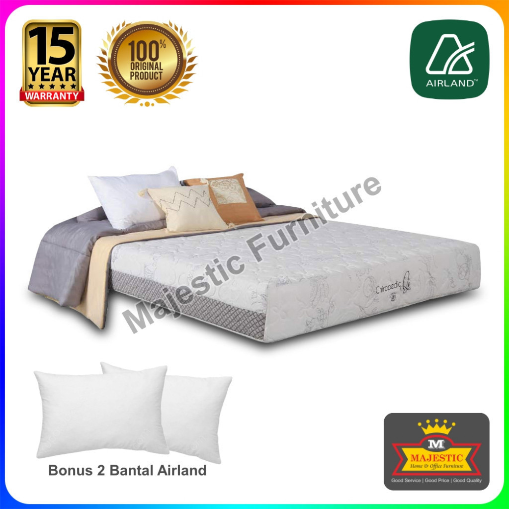 Kasur Springbed Airland Chiropedic QI - 90/100/120/160/180/200 - Airland Springbed (Jogja)