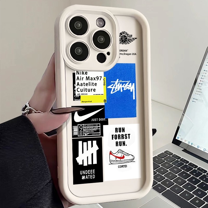 Fullcover Dazzle Soft Case  IPhone 7 8 15 15 Pro 15 Pro Max 15 Plus 13 Pro 13 Pro Max XR X XS 7 Plus