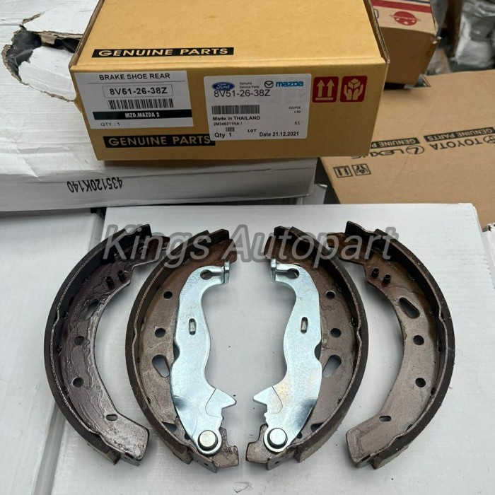 Brake Shoe Kampas Rem Belakang Ford Fiesta Mazda 2