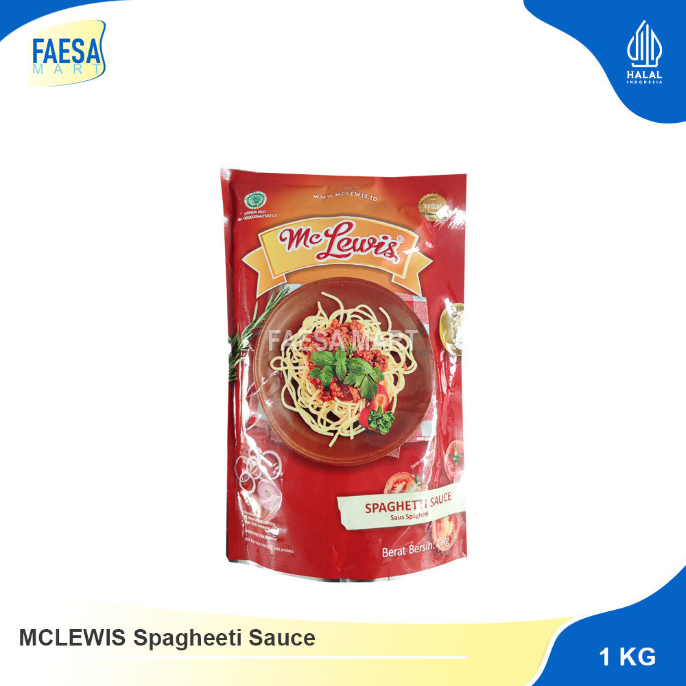 

MCLEWIS Spaghetti Sauce 1kg