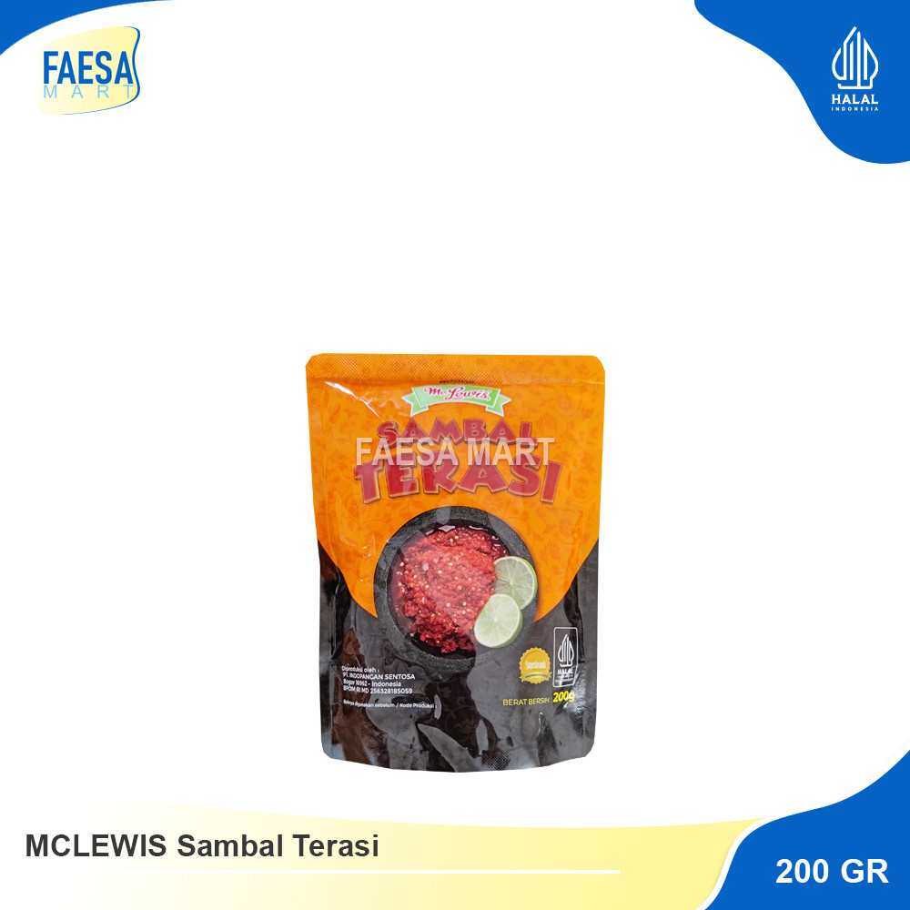 

MCLEWIS Sambal Terasi 200gr